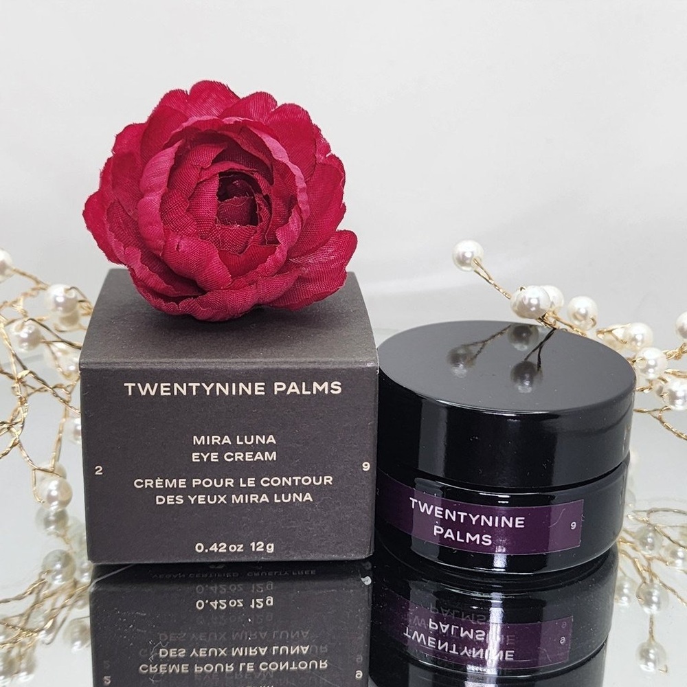 Twentynine Palms Eye Cream Mira Luna  0.42oz Full Size Vegan $98 0.2% Retinol